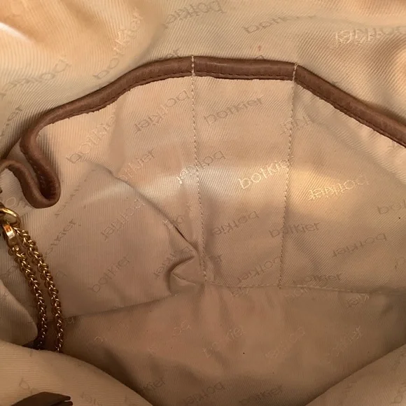 Botkier Distressed Chocolate Brown Leather Bag - Picture 7 of 10